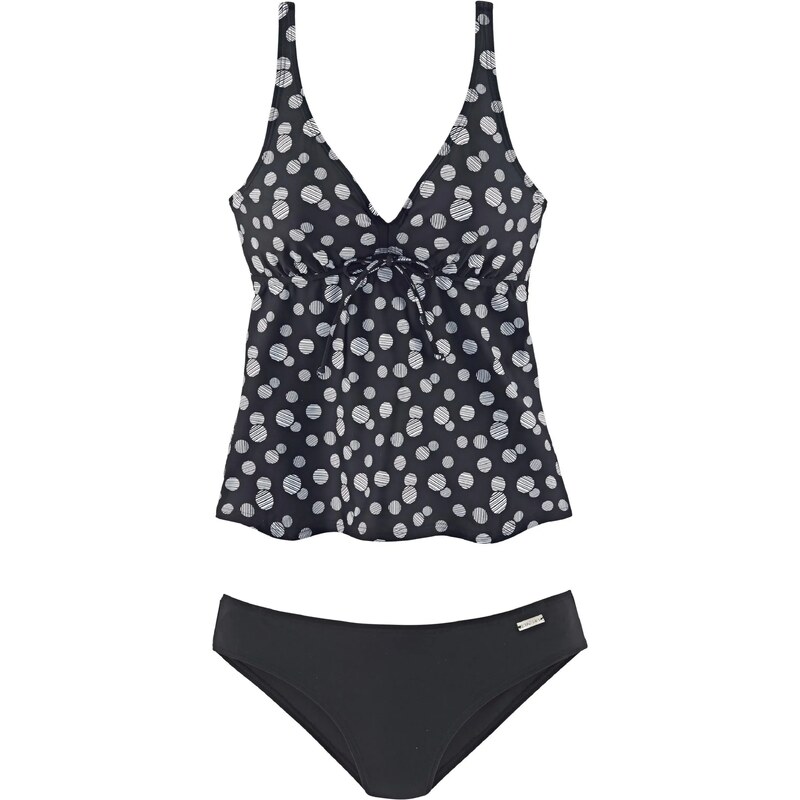 LASCANA Tankiny čierna / biela 54220923