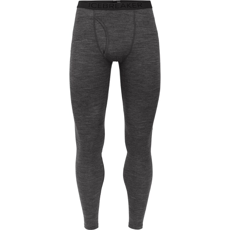 ICEBREAKER Športové nohavičky 200 Oasis sivá melírovaná / čierna 60867172