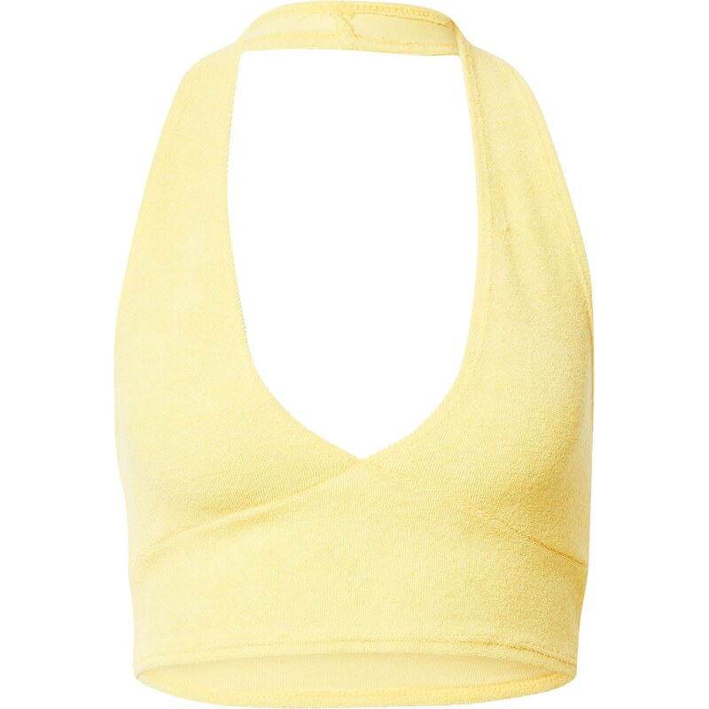 NLY by Nelly Top pastelovo žltá 54235536
