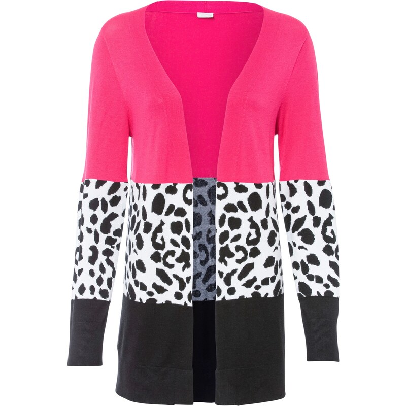 bonprix Vrúbkovaný pletený sveter, farba čierna 44792973