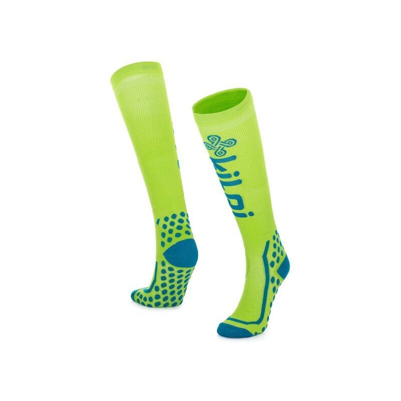 Unisex running socks KILPI COMPRESS-U light green