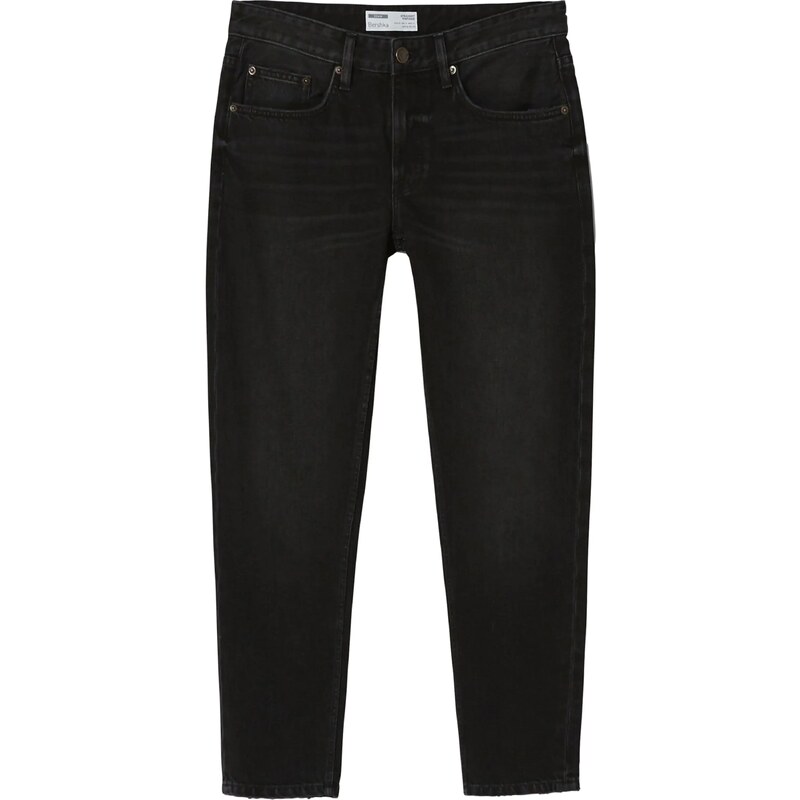 Bershka Džínsy čierny denim 35334422