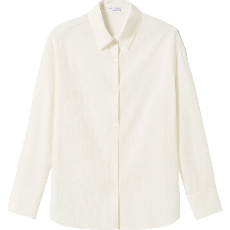 Bershka Blúzka béžová 54235554