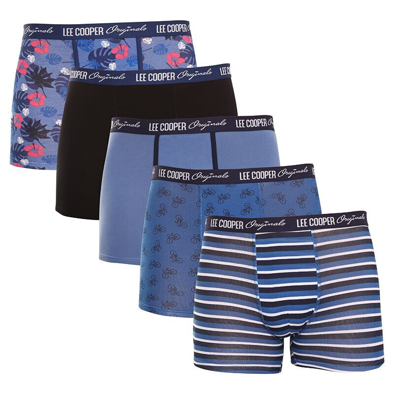 Poškodený obal - 5PACK pánske boxerky Lee Cooper viacfarebné 68456476