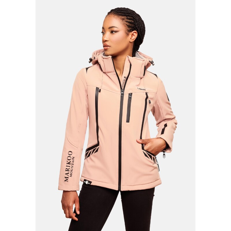 Dámska bunda Softshell Mountain Mount-Cho-Oyu Marikoo ROSE