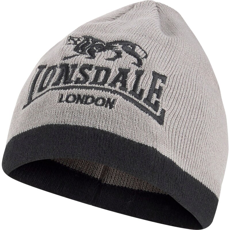 LONSDALE Čiapky sivá / čierna 61943290