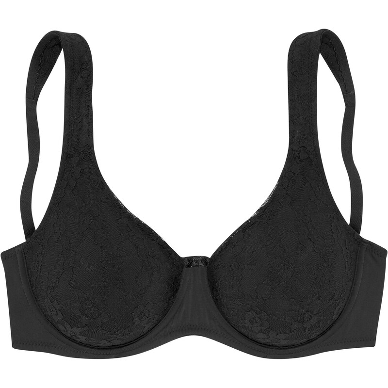 NUANCE Zmenšujúca podprsenka čierna 54235657