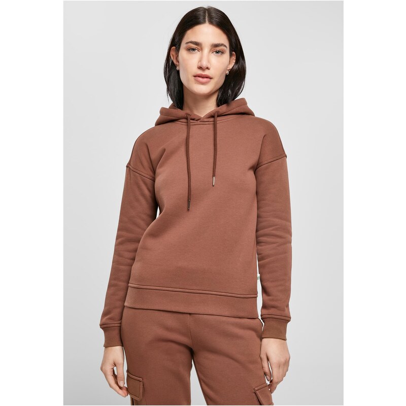 Urban Classics Womens Organic Hoody Bark 50677027