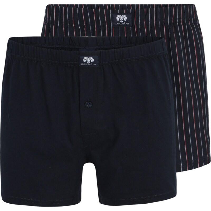 CECEBA Boxerky námornícka modrá / červená / biela 67518768