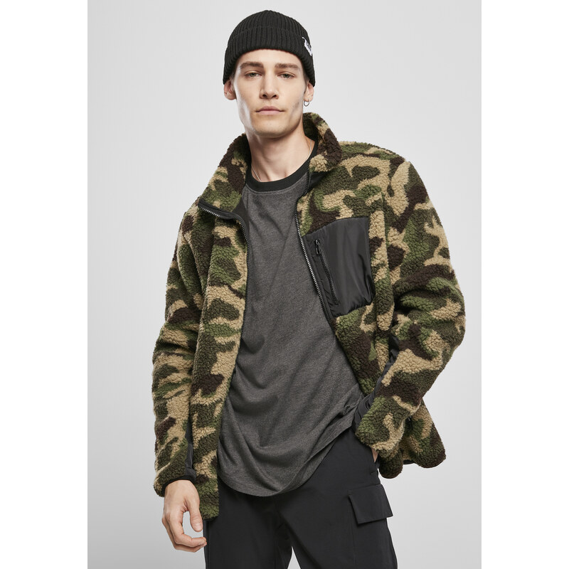 Urban Classics Sherpa Jacket wooden camouflage 50522471