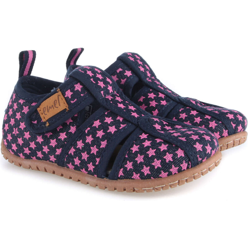 Domáca obuv EMEL 101-3 Ružové hviezdičky 46771664