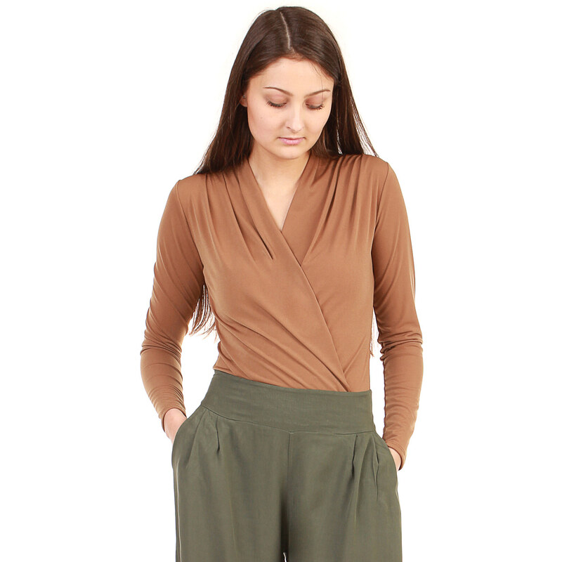 Glara Body s dlhým rukávom 35165323