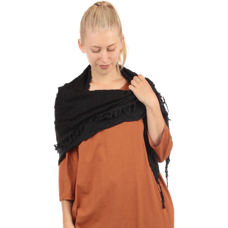 Glara Šatka s čipkou 35251121