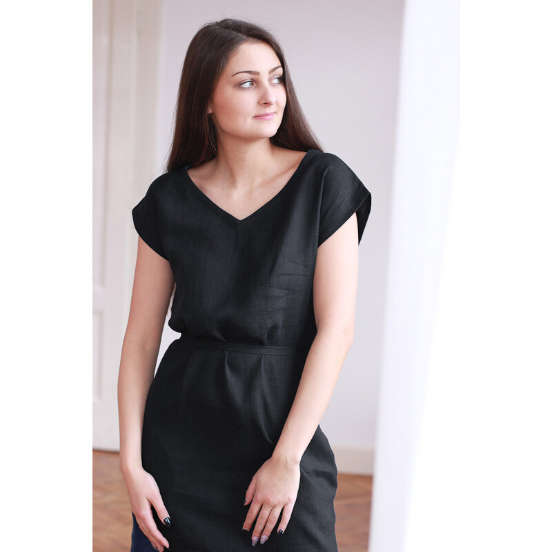 100% lanové autorské šaty Lotika 35175427