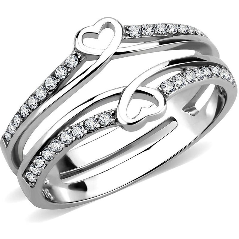 Dámsky prsteň z chirurgickej ocele YVETTE 35196041