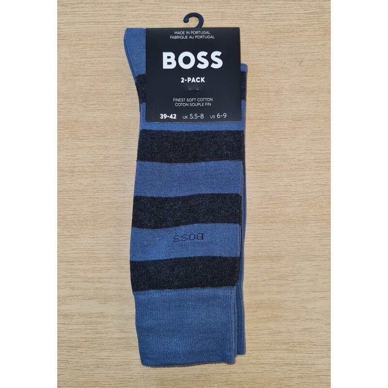 PÁNSKE PONOŽKY BOSS 50467712 2PACK 52918005