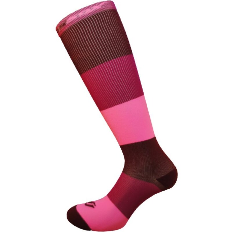 X-TRIPLE farebné kompresný podkolienky COMPRESSOX Fuchsia / Fialová / 36289570