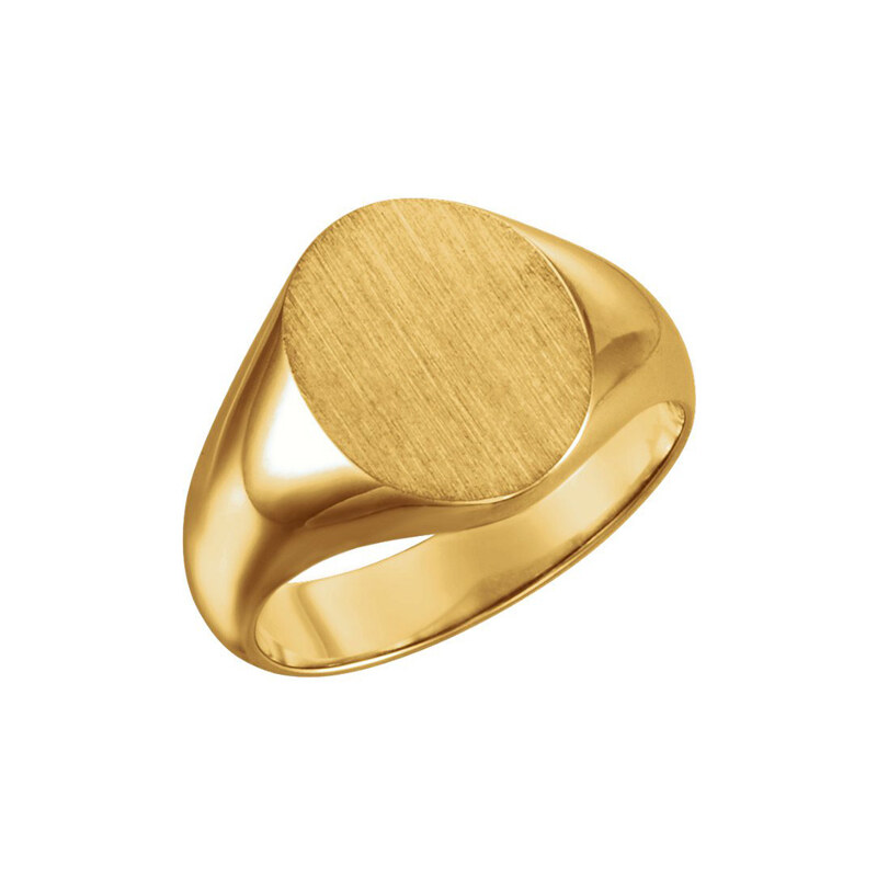 Žatecký PÁNSKY PRSTEŇ ZO ŽLTÉHO ZLATA - SYMBOL ELEGANCIE A SÍLY 4839868