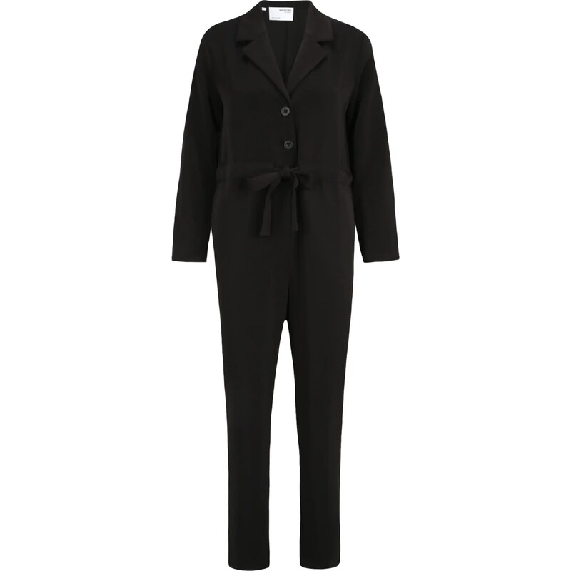 Selected Femme Petite Overal MANA čierna 65867985