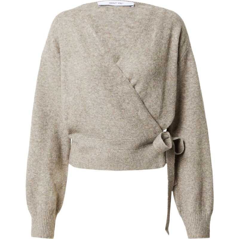 ABOUT YOU Kardigán hnedá melírovaná 35294613