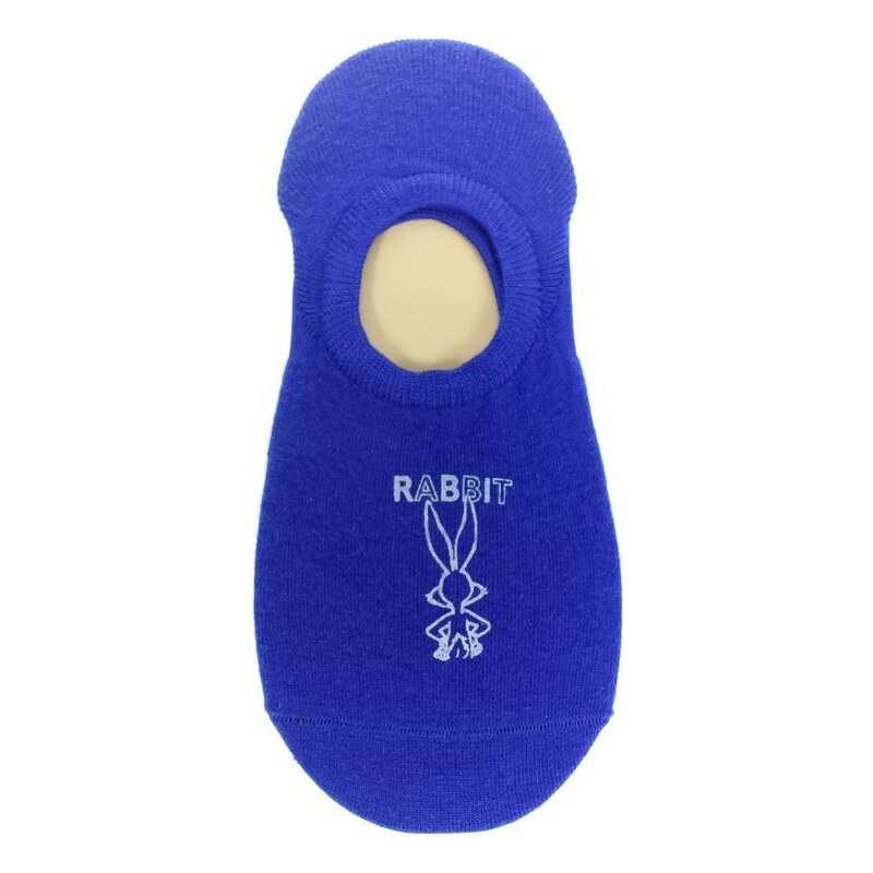 AURA.VIA Dámske modré ponožky RABBIT 35241010