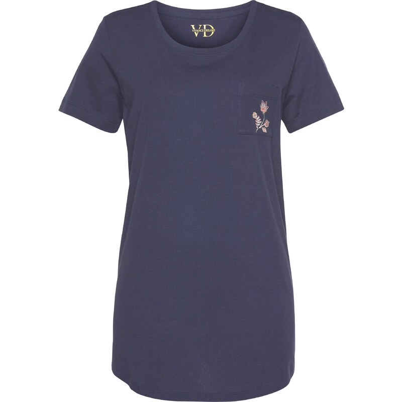 VIVANCE Tričká na spanie tmavomodrá / zmiešané farby 54234359