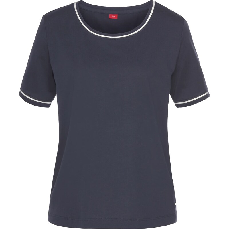 s.Oliver Tričká na spanie tmavomodrá / biela 54234354