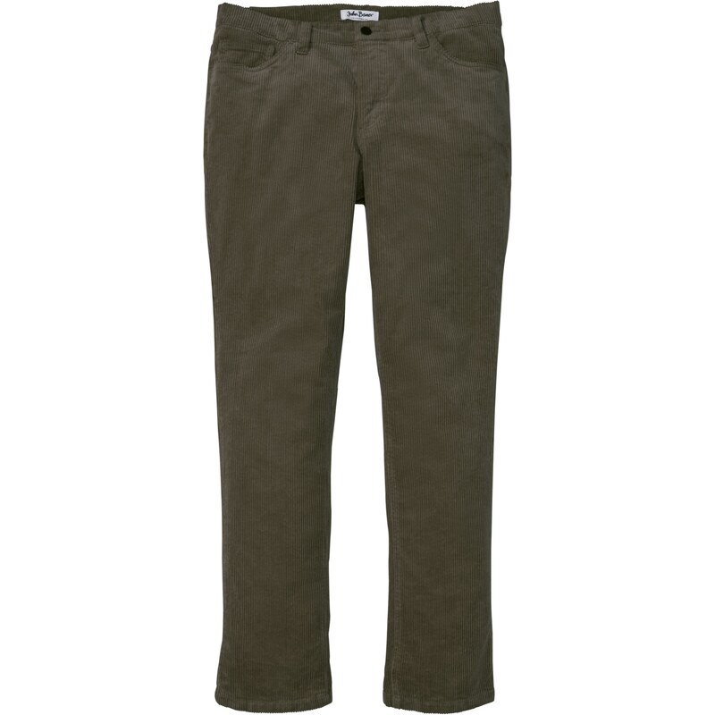 bonprix Strečové kordové nohavice, Regular Fit s komfortným strihom, 45516924