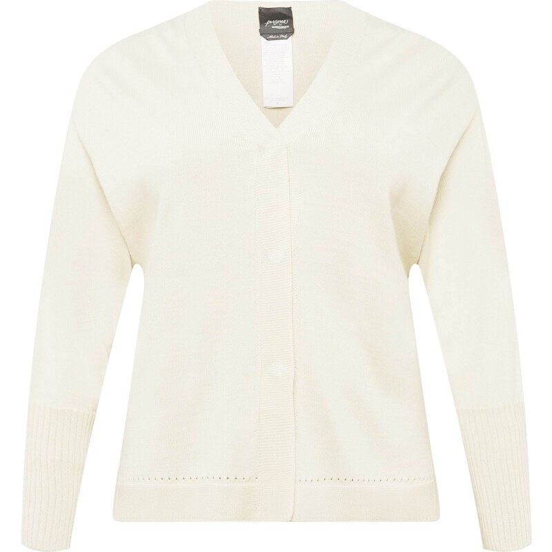 Persona by Marina Rinaldi Kardigán svetlobéžová 39259444