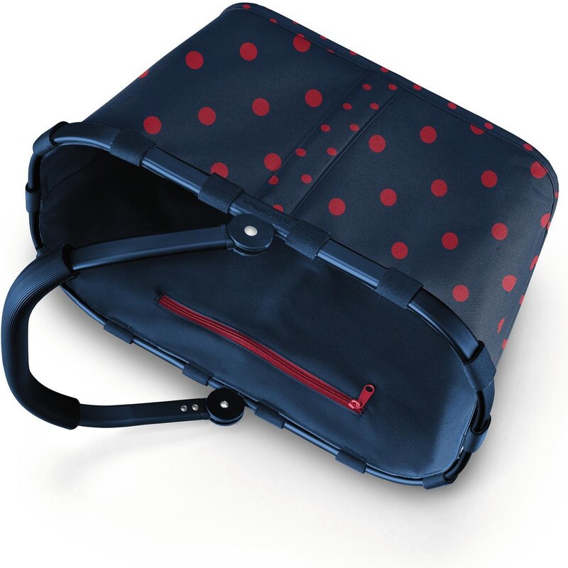 Nákupný košík Reisenthel Carrybag Frame Mixed dots red