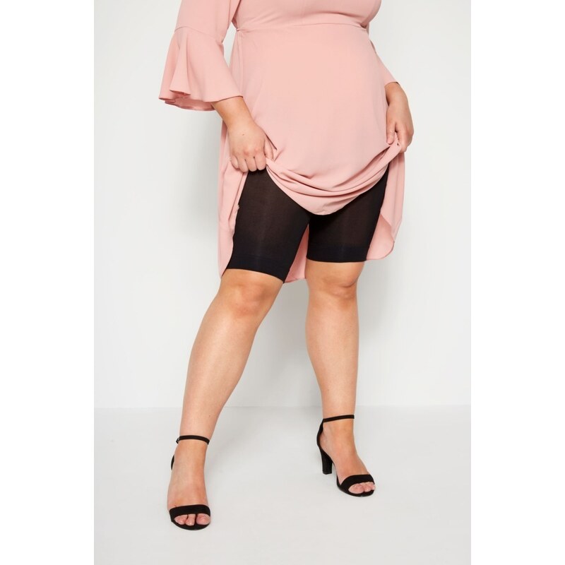 (veľ. 42/46) Pančuchové šortky proti otieraniu stehien čierne 64282595