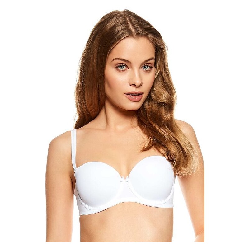 Esotiq Hladká podprsenka Raff biela 35361660