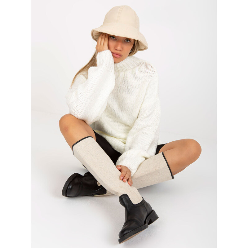 RUE PARIS Sweater-LC-SW-3018.97P-ecru 64684994