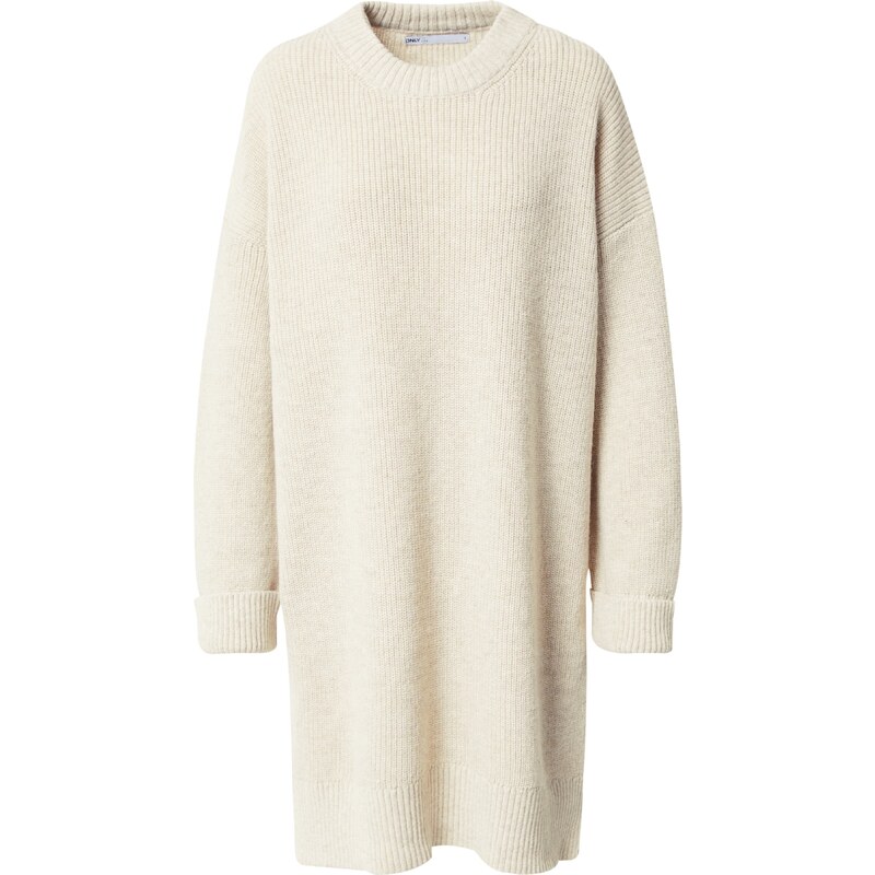 ONLY Pletené šaty béžová 35334910