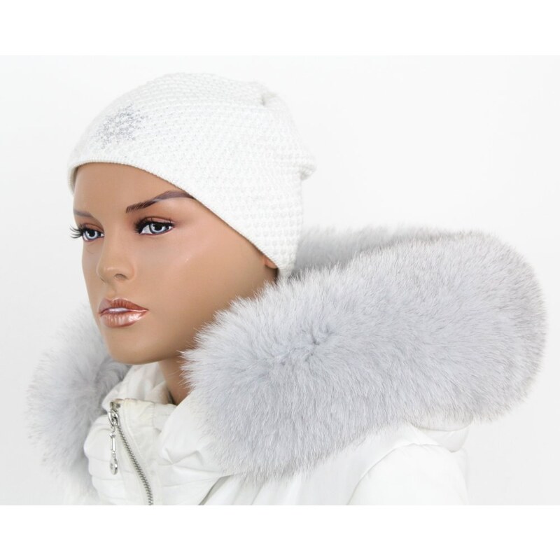 Sikora Kožušinový lem na kapucňu - golier líška L 13/1 (65 cm) 47896195