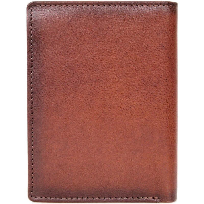 El Forrest Pánska kožená peňaženka El Forrest 2859-29 RFID hnedá