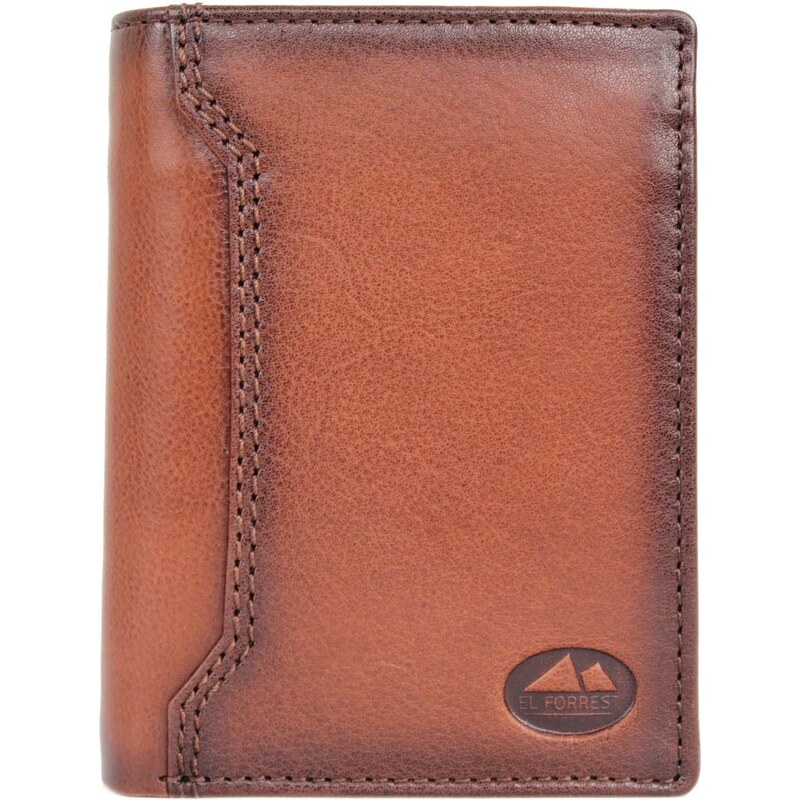 El Forrest Pánska kožená peňaženka El Forrest 2896-29 RFID hnedá 35335826