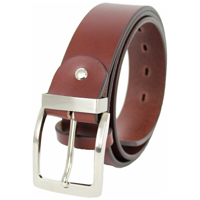 Scorteus Pánsky kožený opasok Scorteus SC-GR-14/2 hnedý 37588853