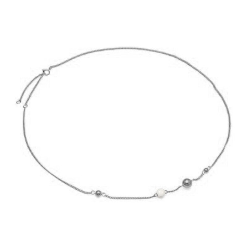 SWAROVSKI Elements Swarvovski e. náhrdelník s bielou perlou Tropical 35336134