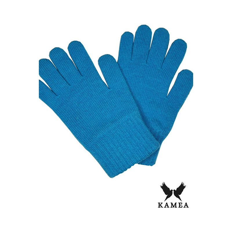 Kamea Tyrkysovo modré dámske rukavice na zimu 01, Farba tyrkysová 35339652