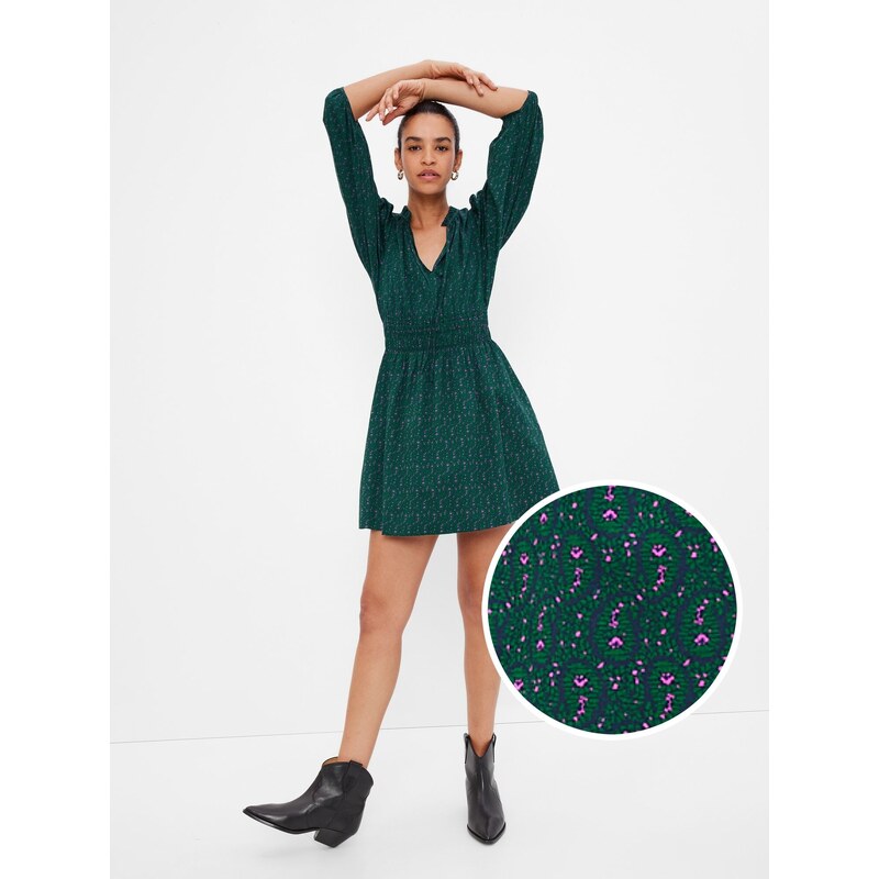 GAP Dámske Vzorované mini šaty 429476-01 66268412