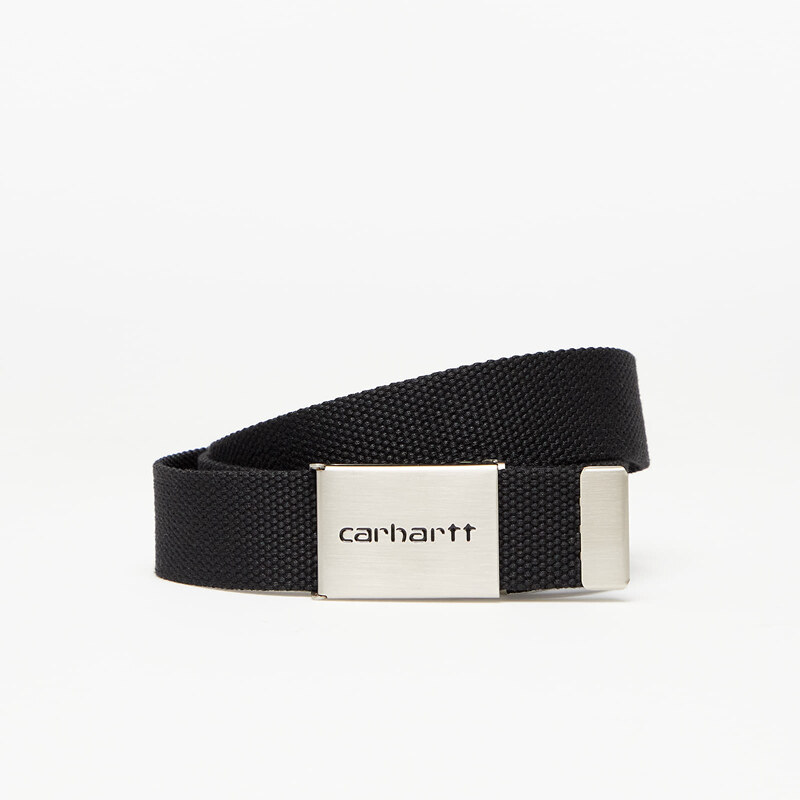 Opasok Carhartt WIP Clip Belt Chrome Black Universal 55287738