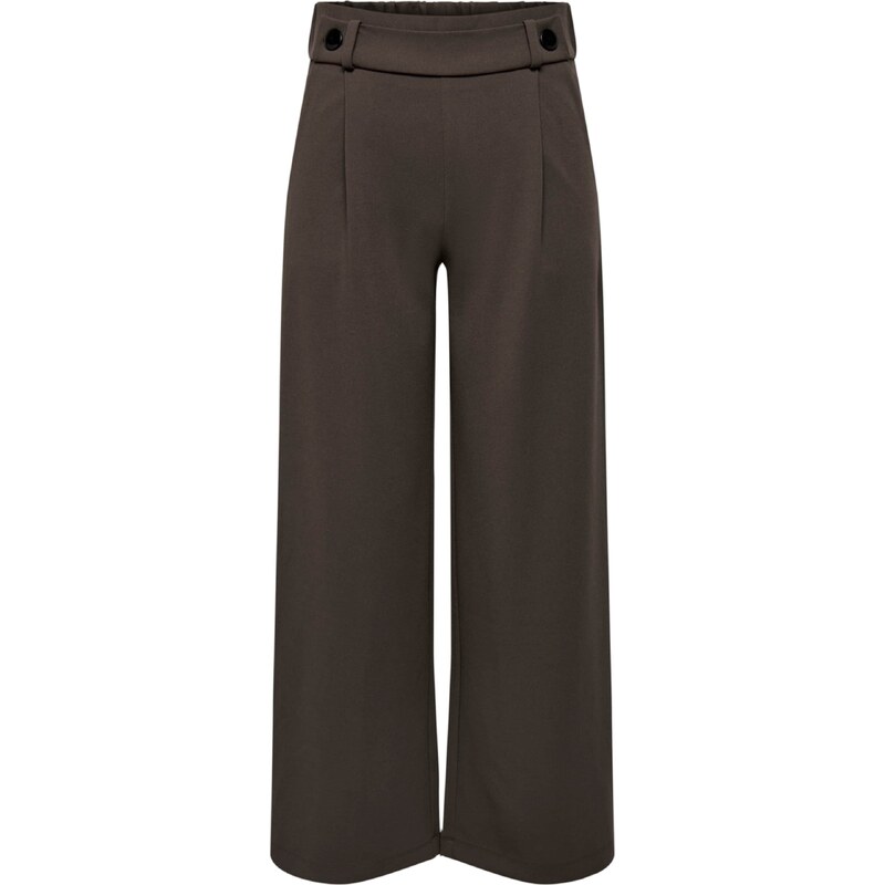 JDY Plisované nohavice Geggo tmavohnedá 36741760