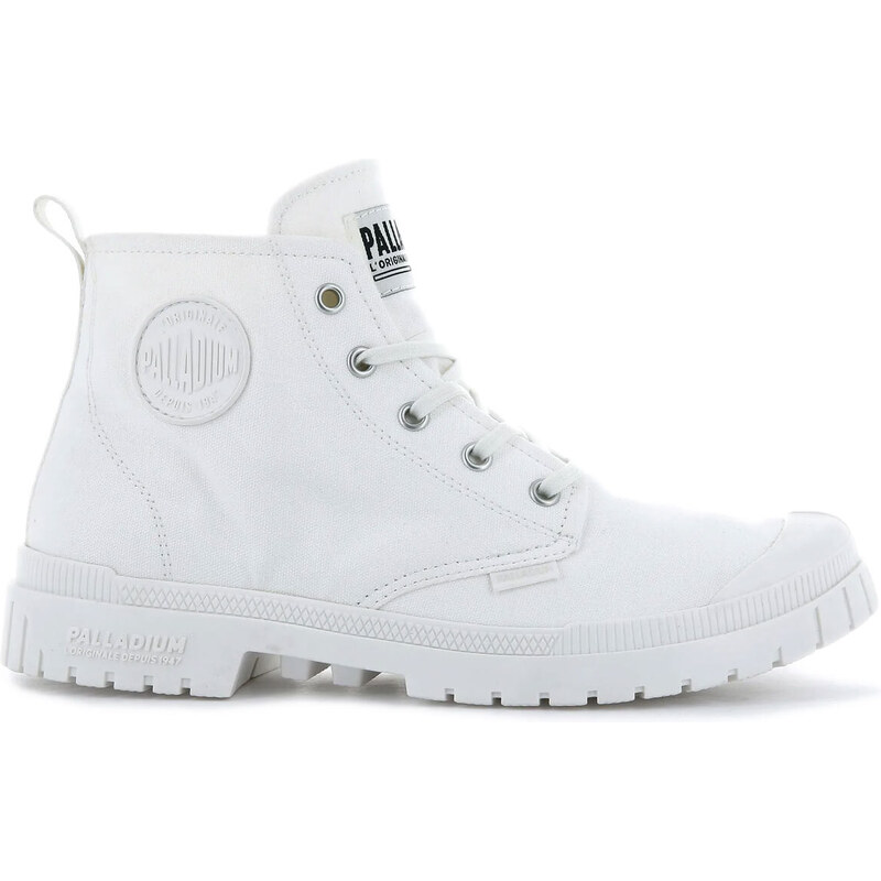 Palladium Pampa SP20 Hi Canvas - Pánske - Tenisky Palladium - Biele - 66356399