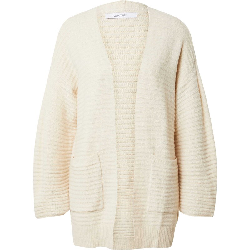 ABOUT YOU Kardigán Theodora krémová 57220509