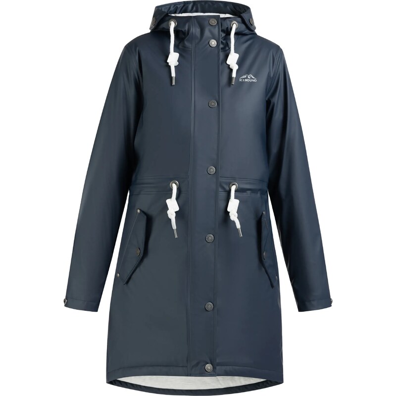 ICEBOUND Funkčný kabát námornícka modrá / biela 54235519