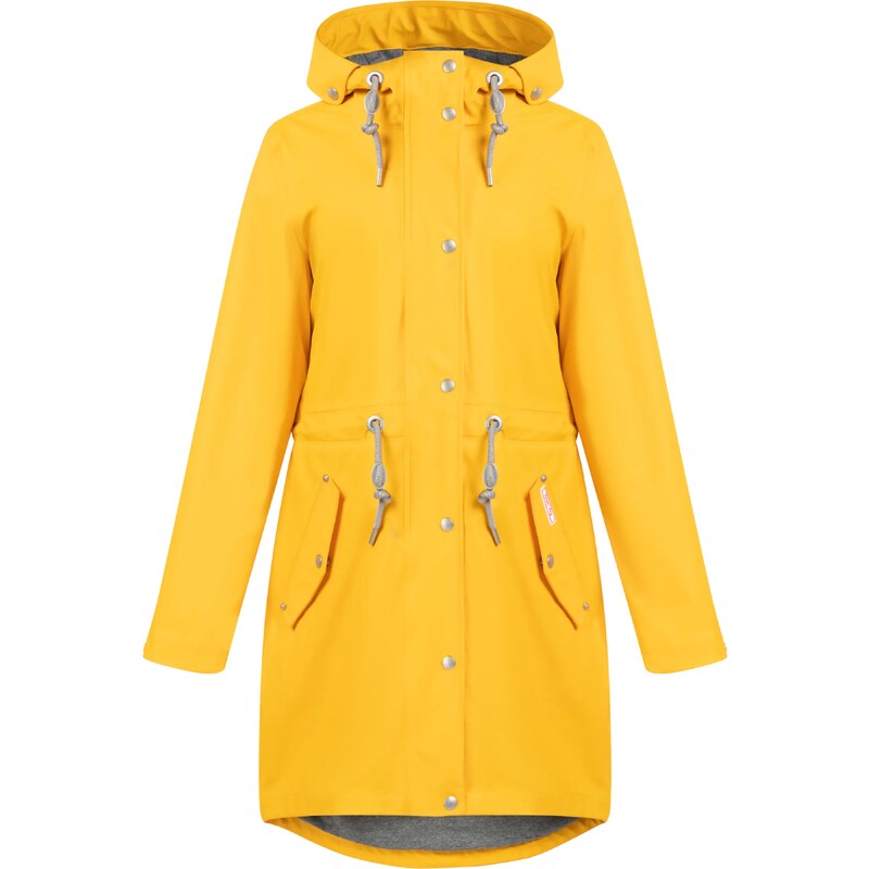MYMO Funkčný kabát žltá / striebornosivá 54235516