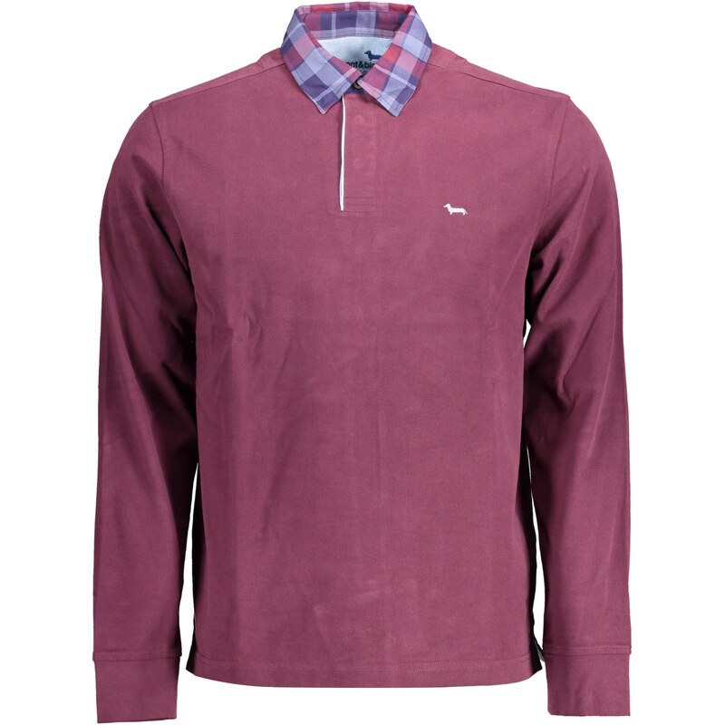 HARMONT & BLAINE Fialové pánske polokošele s dlhým rukávom 64710866