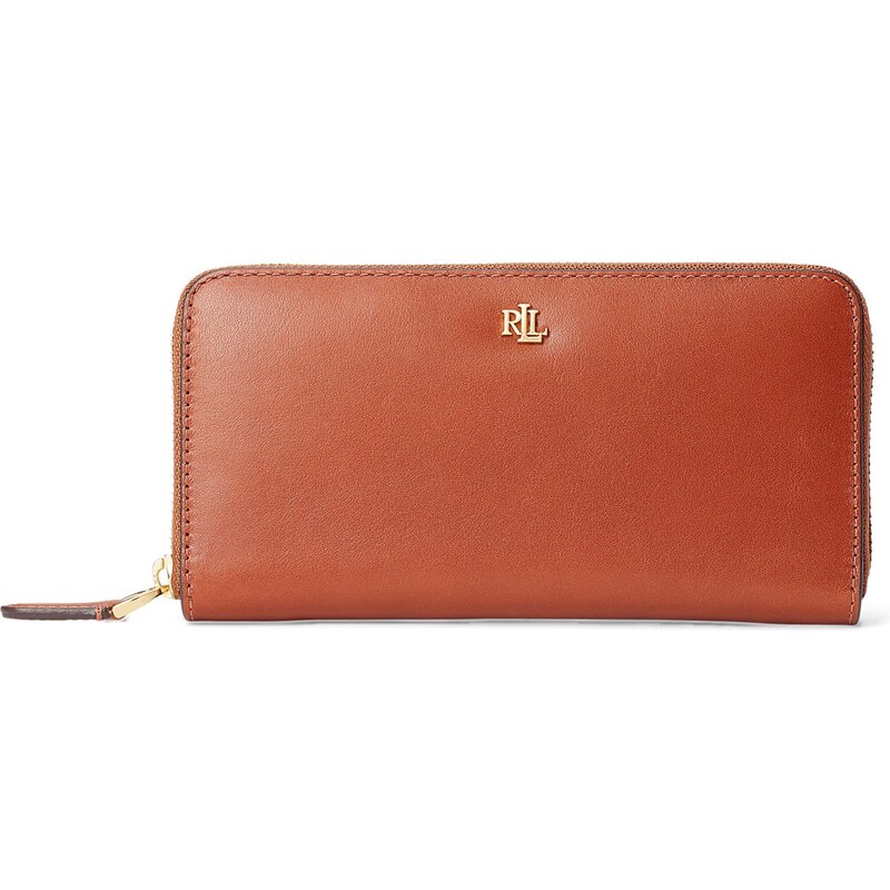 Lauren Ralph Lauren Peňaženka karamelová / zlatá 66718107