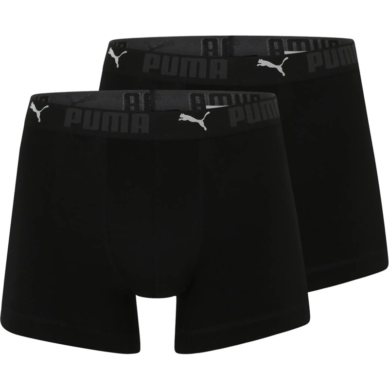 PUMA Boxerky čierna / biela 65043844